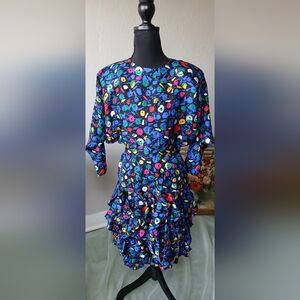 Vintage  ST. Gillian Dress |80s/90s Womens Dress| Party Dress | Size 4